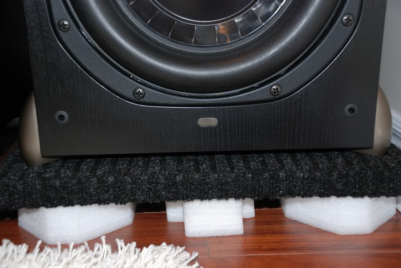 Randy's DIY Subwoofer Isolation Riser AVS Forum